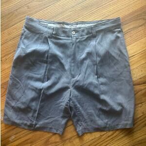 Jamaica Jaxx Gray Silk Casual Shorts Size 36